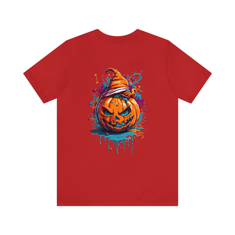 Graffiti Halloween Pumpkin Head T-Shirt, Unisex