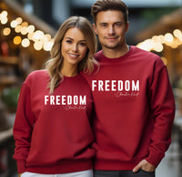 Charlie Kirk Freedom, Sweatshirt