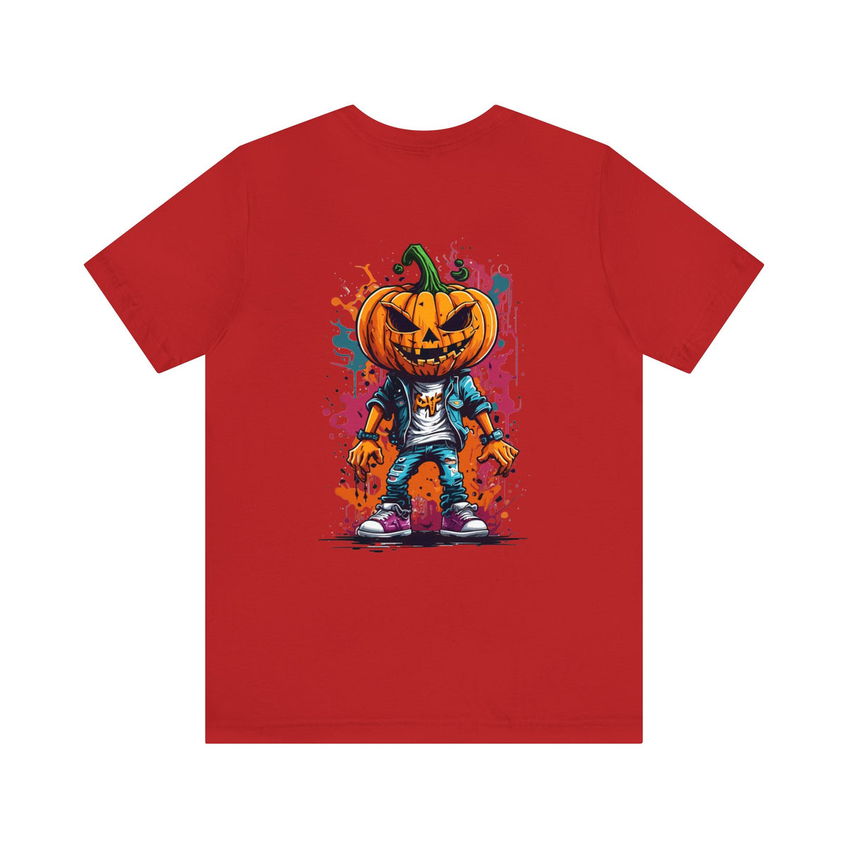 Graffiti Halloween Pumpkin T-Shirt, Unisex