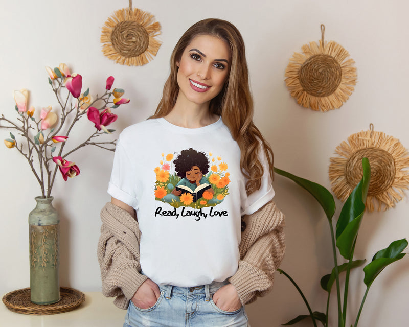 Read Laugh Love #3 T-Shirt, Unisex