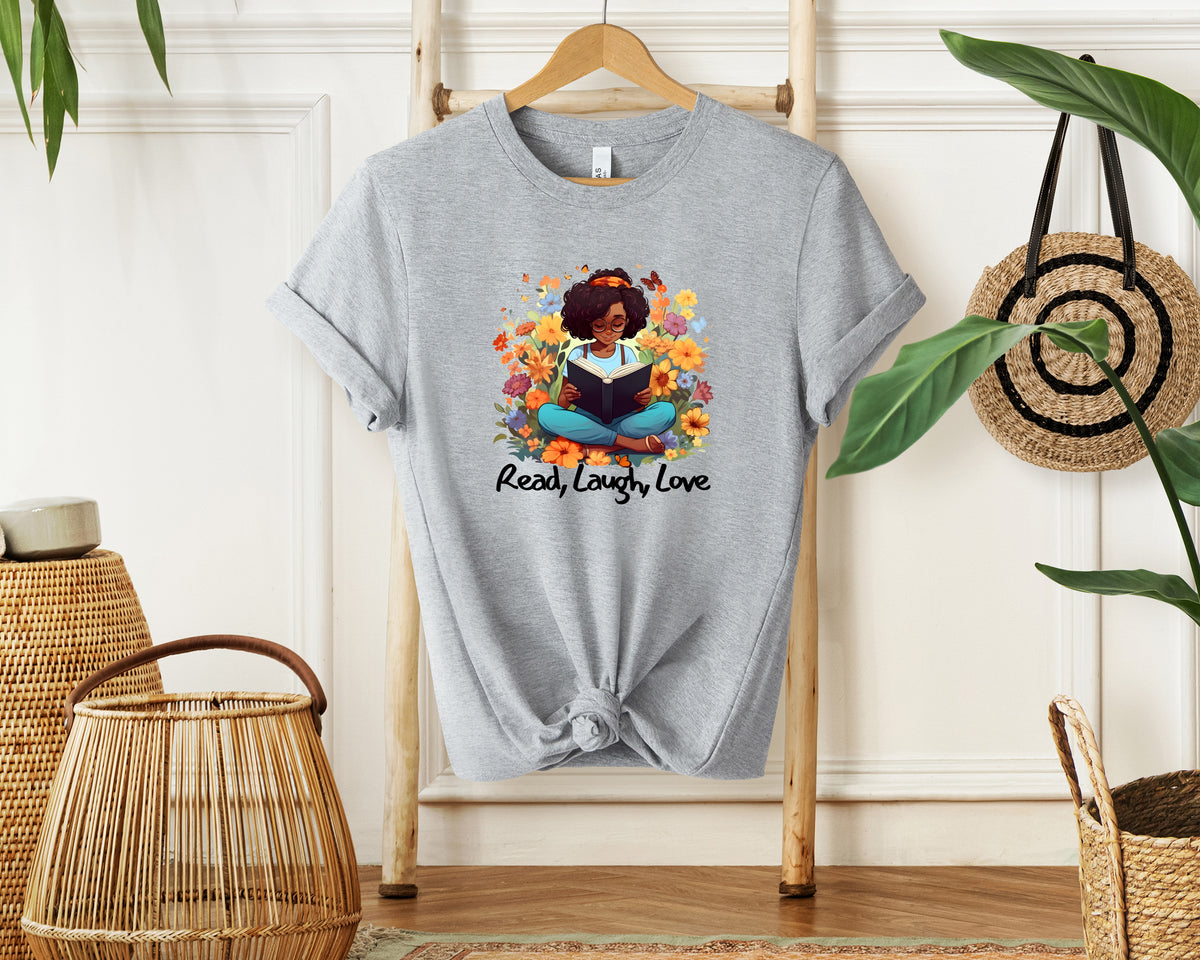 Read Laugh Love #4 T-Shirt, Unisex