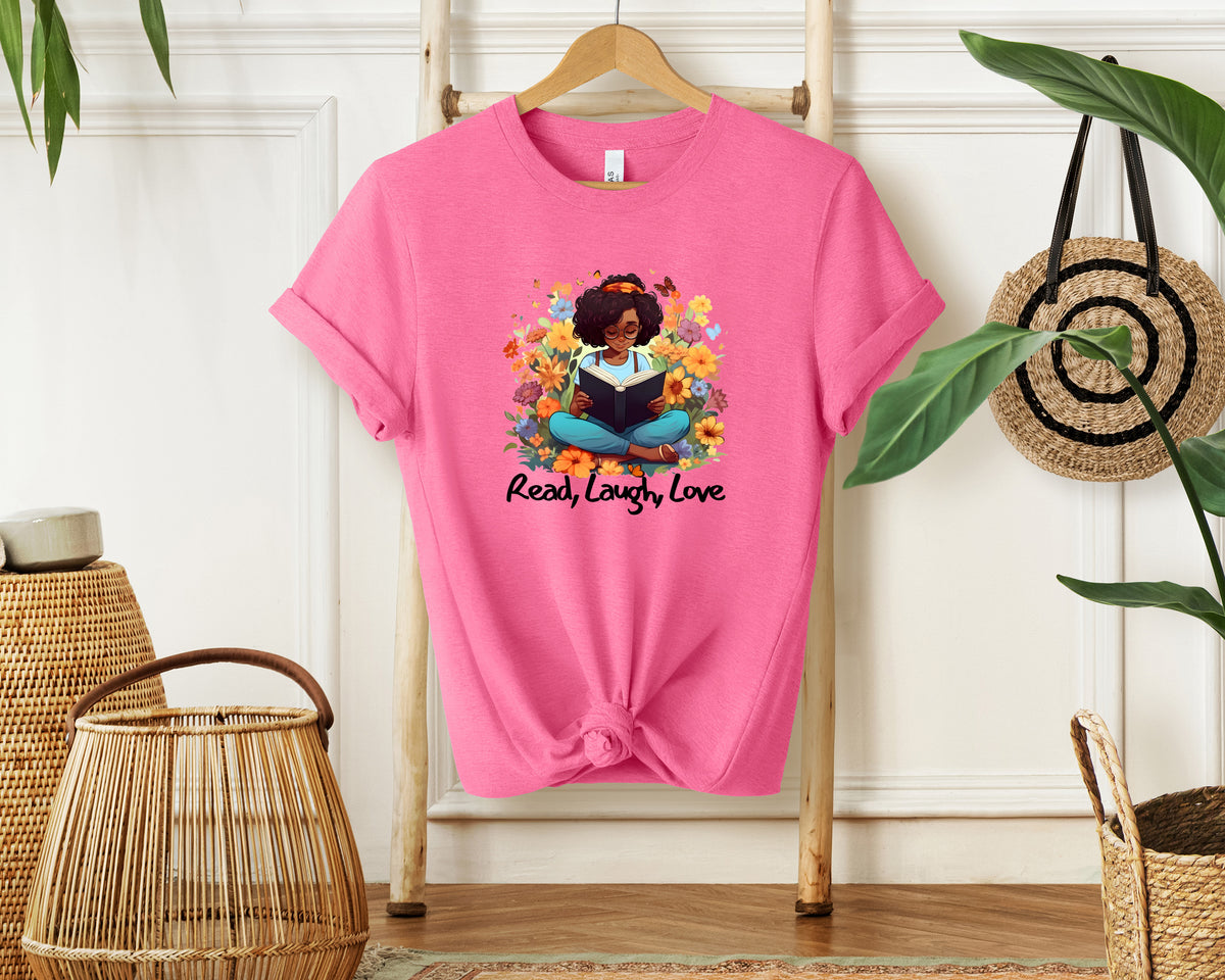 Read Laugh Love #4 T-Shirt, Unisex