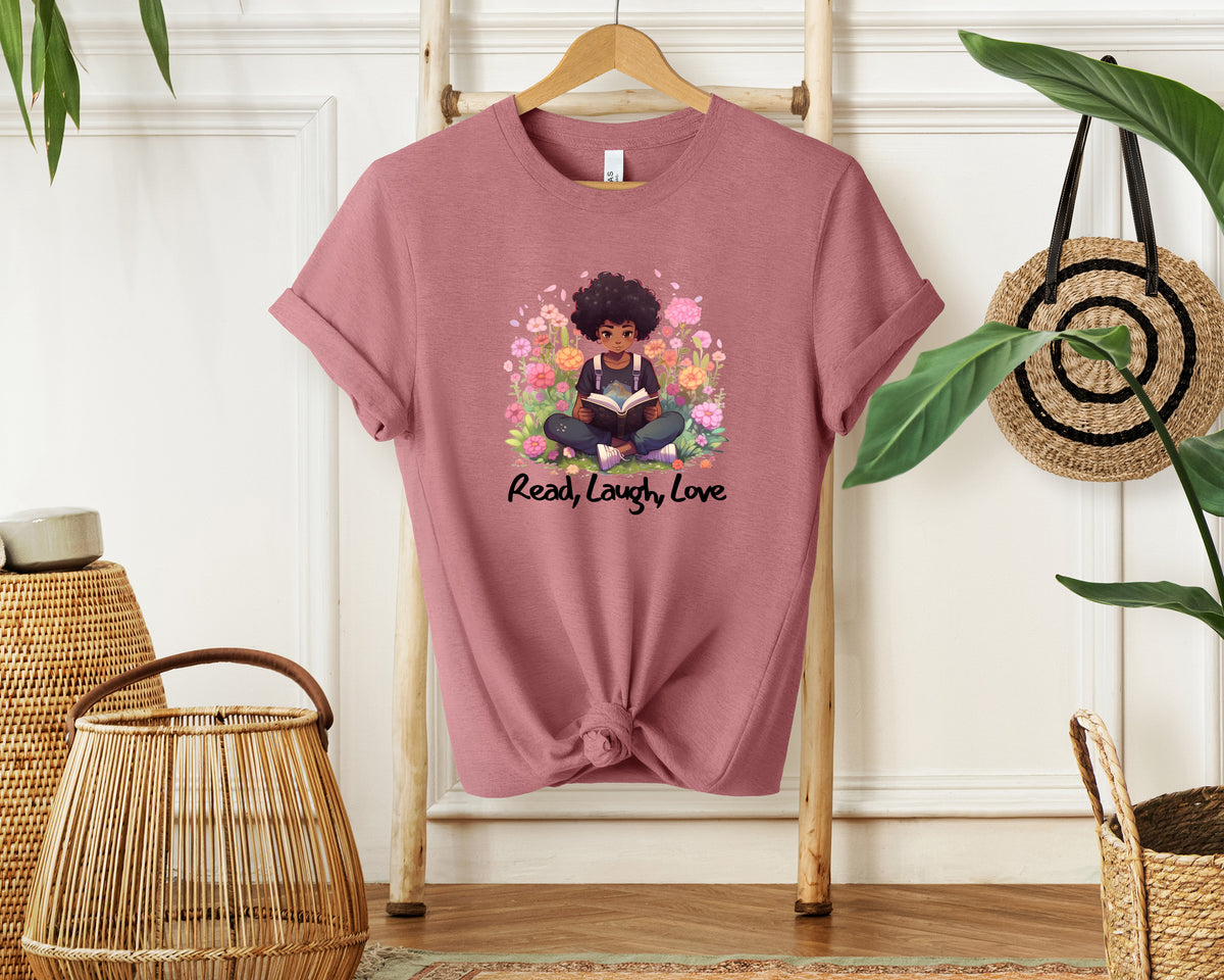 Read Laugh Love #5 T-Shirt, Unisex