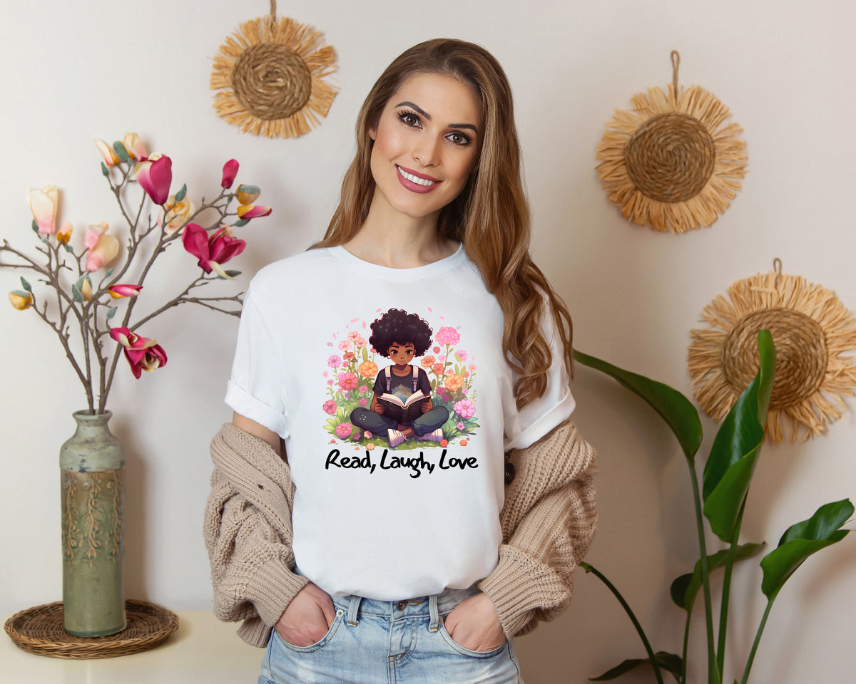 Read Laugh Love #5 T-Shirt, Unisex