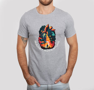 Rocket Adventure T-Shirt, Unisex