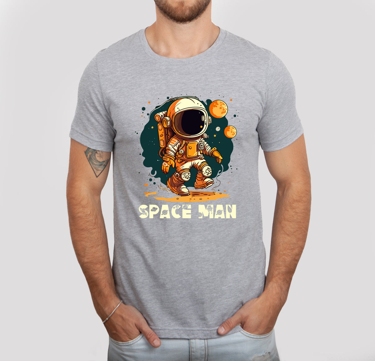 Space Man T-Shirt, Unisex