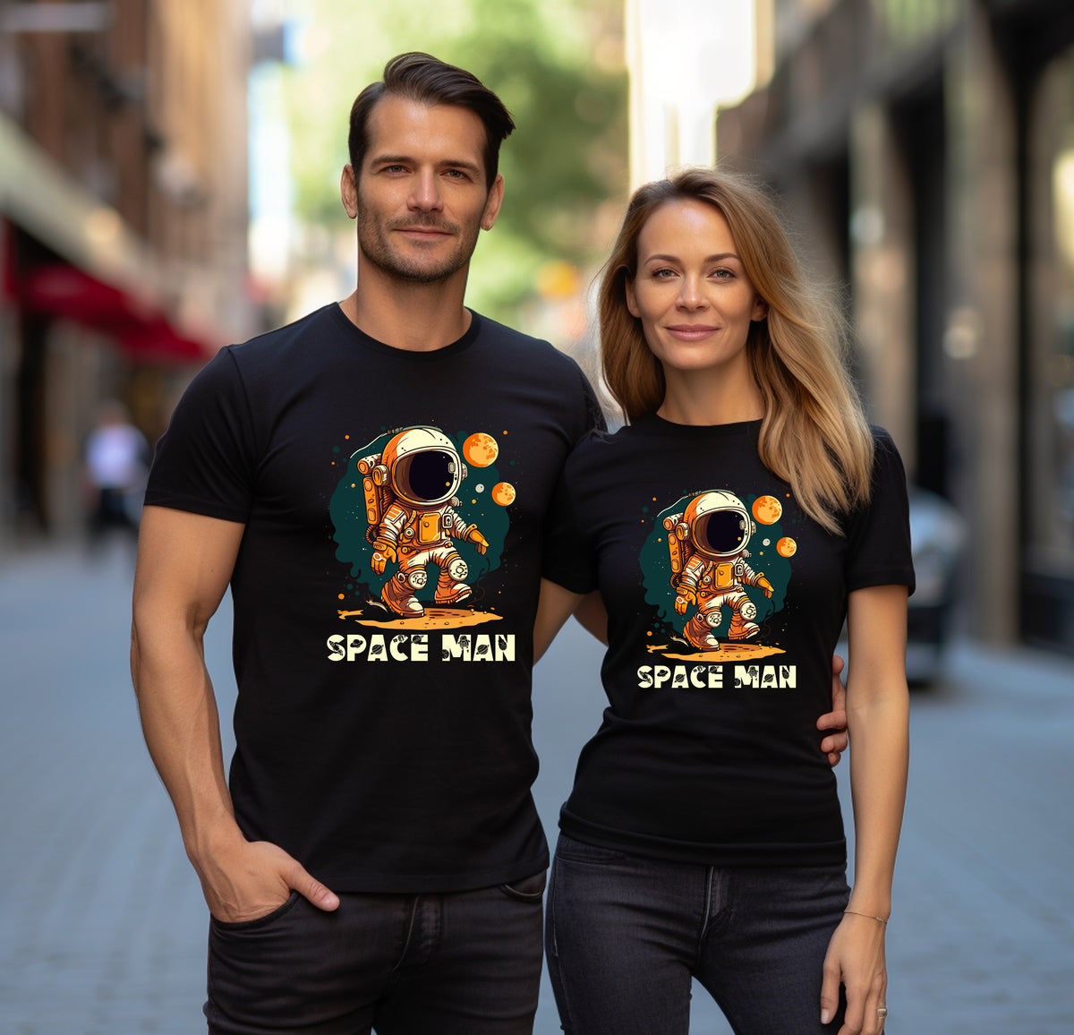 Space Man T-Shirt, Unisex