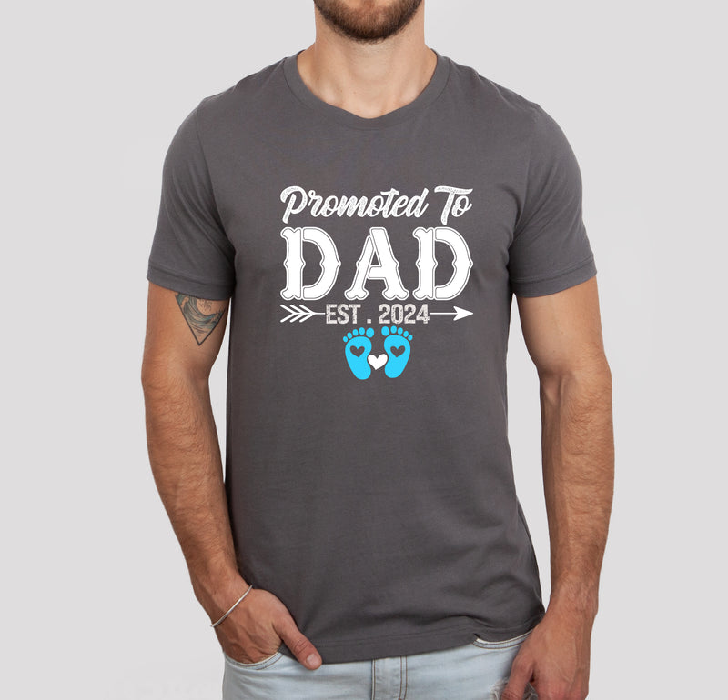 Promoted to Dad, Boy T-Shirt, Unisex