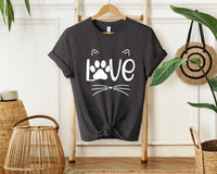 Love Cats T-Shirt, Unisex