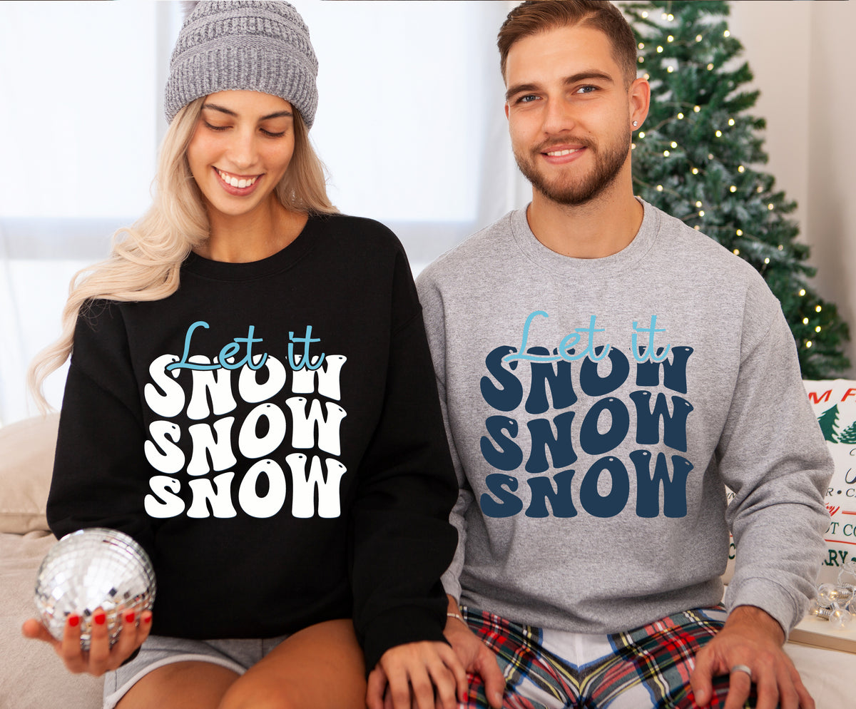 Let It Snow Sweatshirt,, Unisex