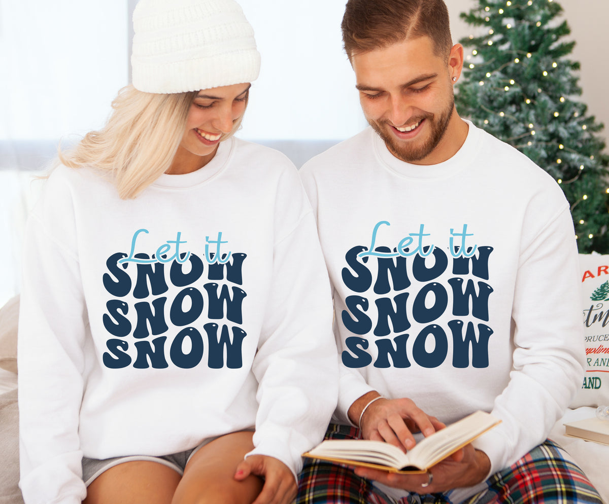 Let It Snow Sweatshirt,, Unisex