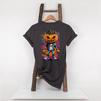 Graffiti Halloween Pumpkin T-Shirt, Unisex