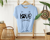 Love Cats T-Shirt, Unisex