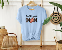 Loud and Proud Football Mom T-Shirt