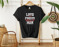 Volleyball Loud Proud Mom T-Shirt, Unisex