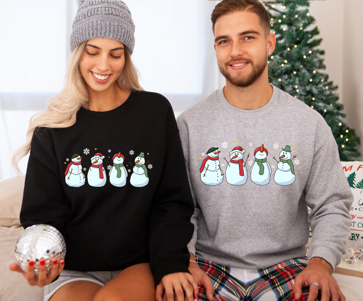 Snowman Sweatshirt, Unisex