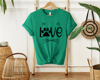 Love Cats T-Shirt, Unisex