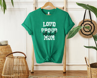 Volleyball Loud Proud Mom T-Shirt, Unisex