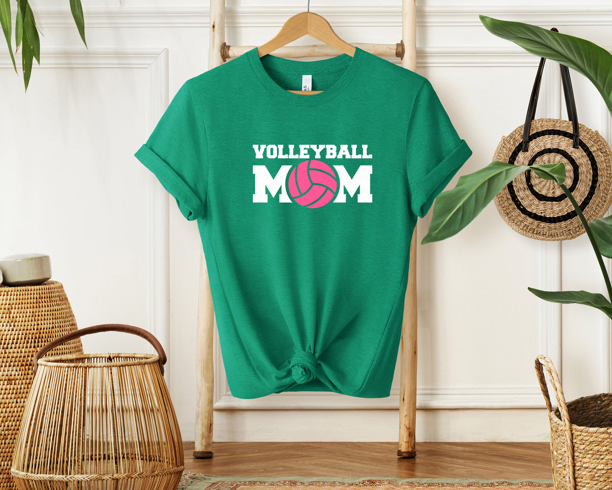 Volleyball Mom #1 T-Shirt, Unisex