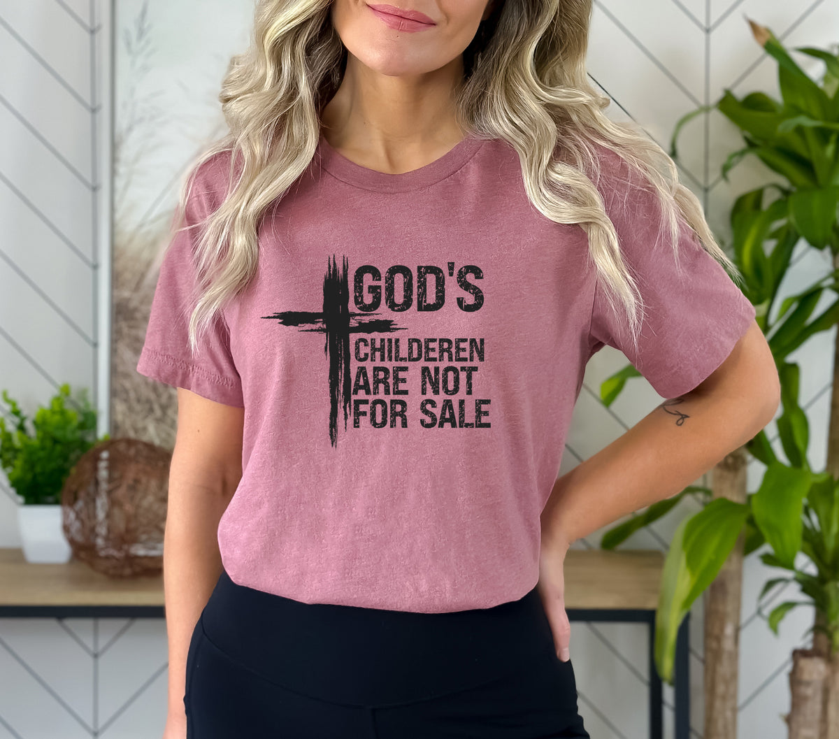 God's Children are NOT for Sale T-Shirt, Unisex