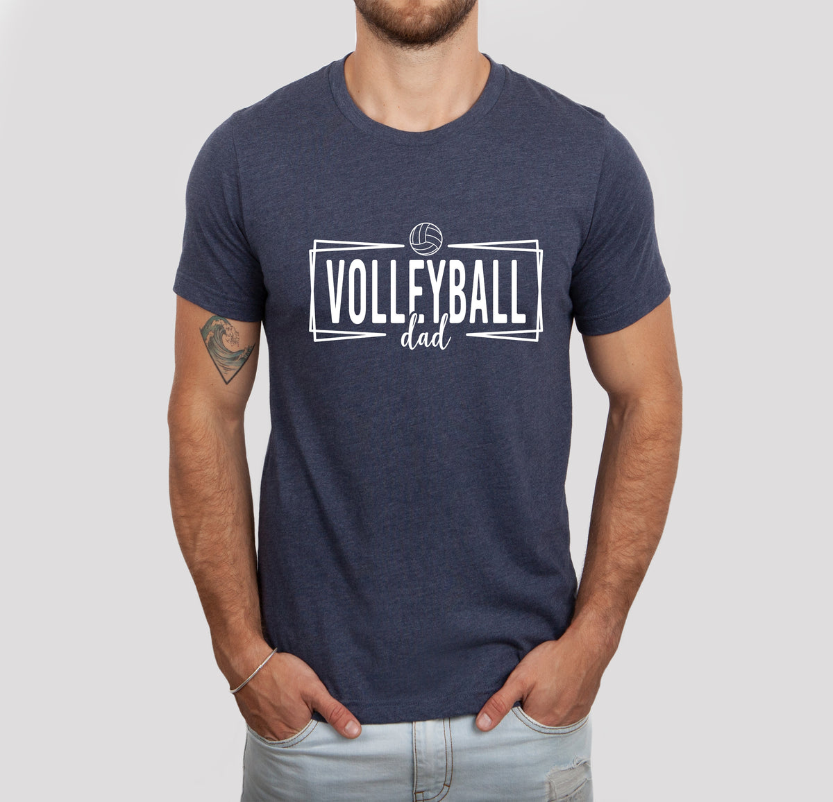 Volleyball Dad #1 T-Shirt, Unisex