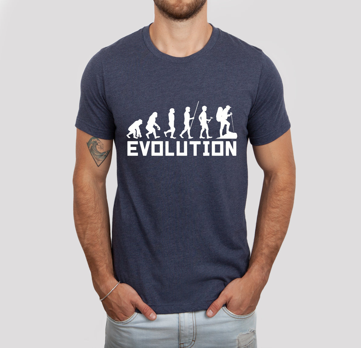 Evolution Hiking T-Shirt, Unisex