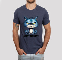 Not Today Cat, Unisex T-shirt