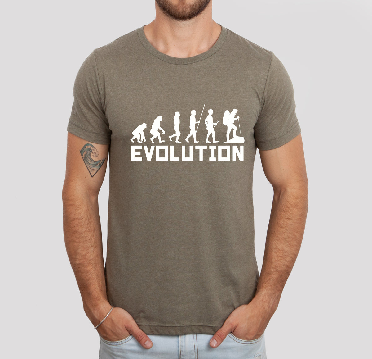 Evolution Hiking T-Shirt, Unisex