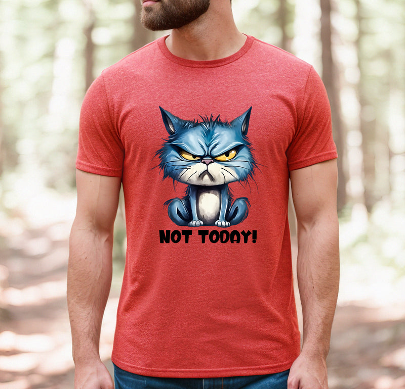 Not Today Cat, Unisex T-shirt