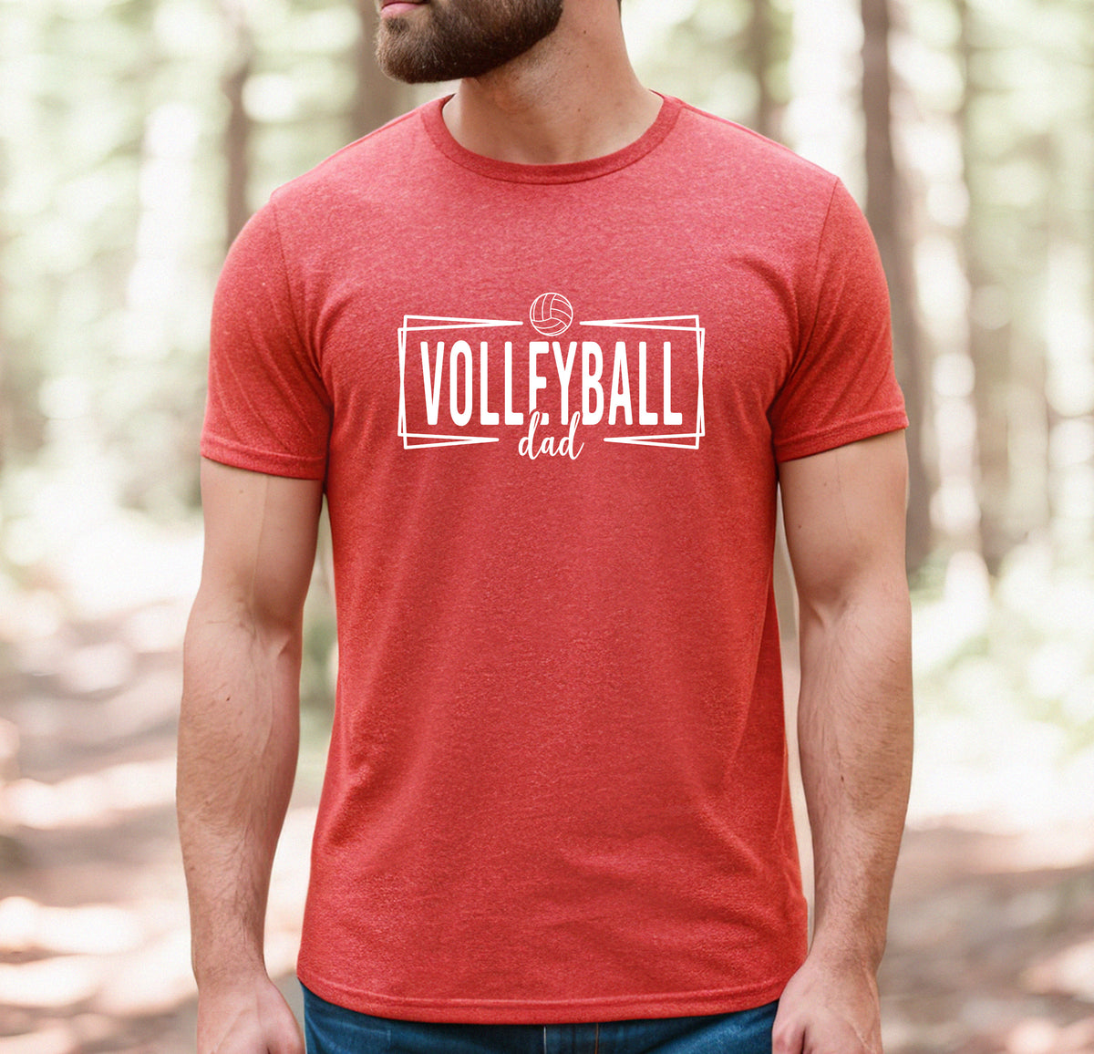 Volleyball Dad #1 T-Shirt, Unisex