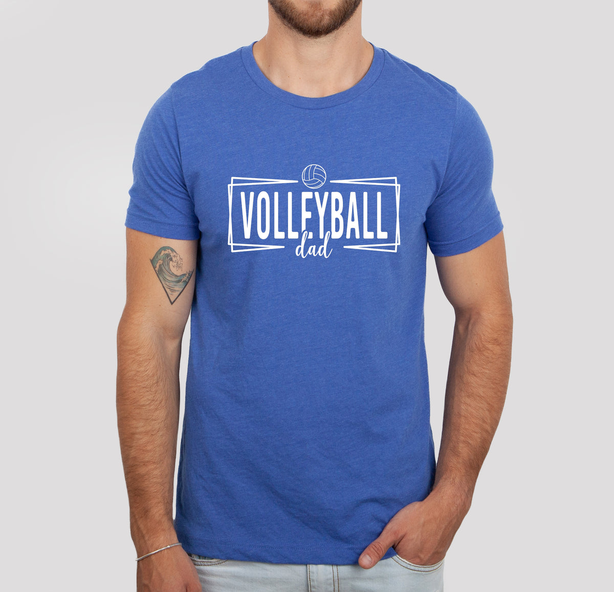 Volleyball Dad #1 T-Shirt, Unisex