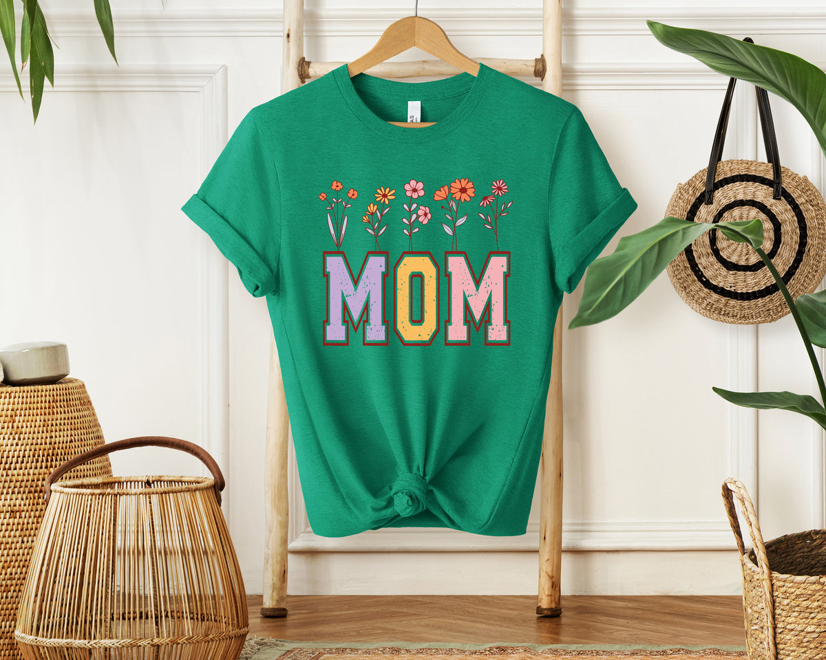 Mom Flowers T-Shirt