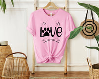 Love Cats T-Shirt, Unisex