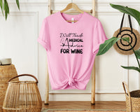 Nurse Trade for Wine T-Shirt, Unisex