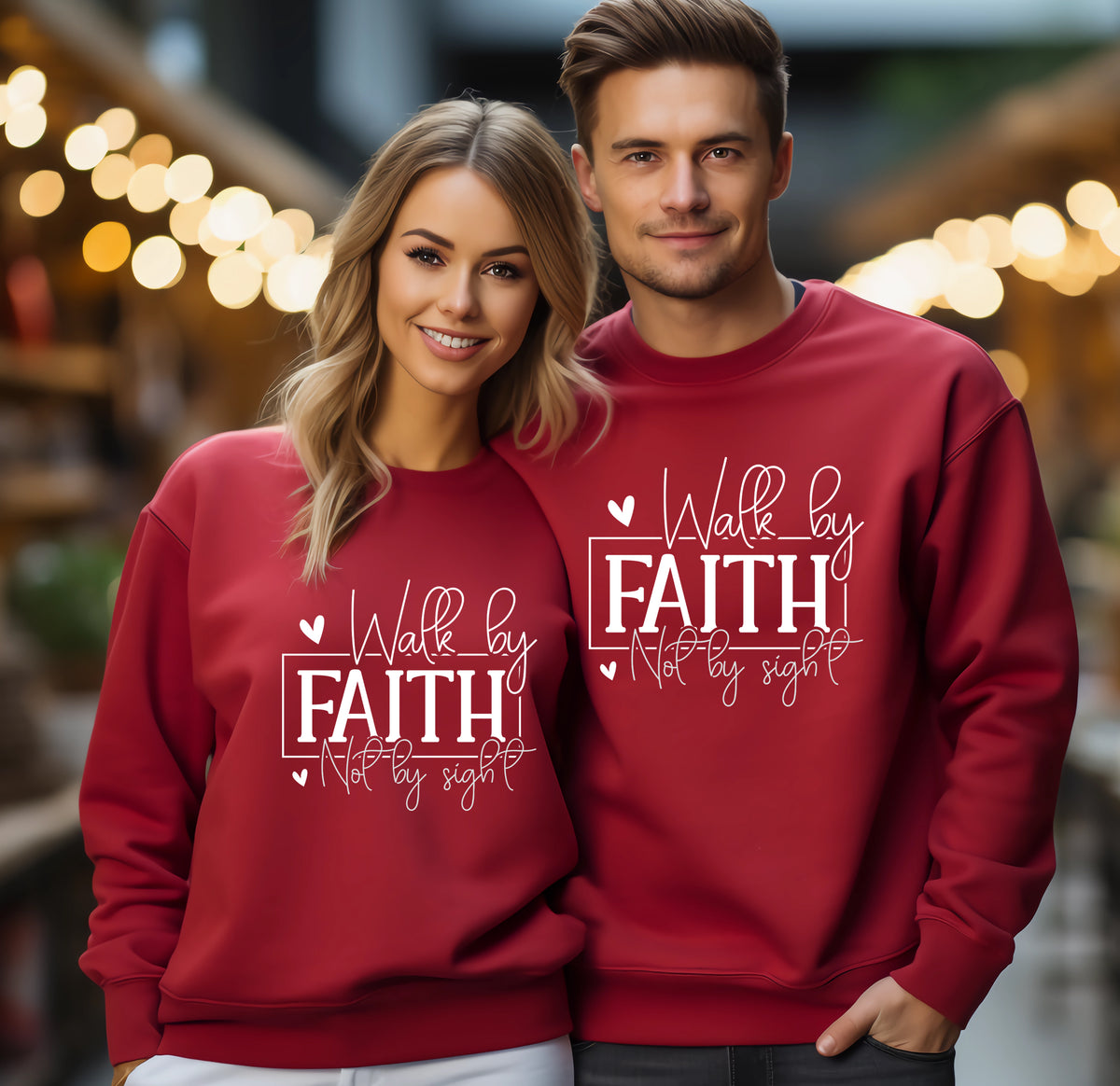 Walk by Faith Sweatshirt, Unisex