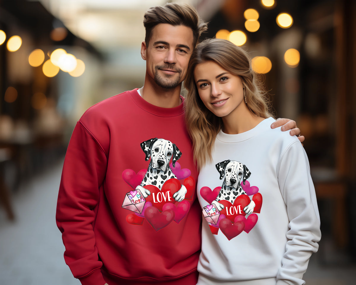 Love Dog Sweatshirt, Unisex