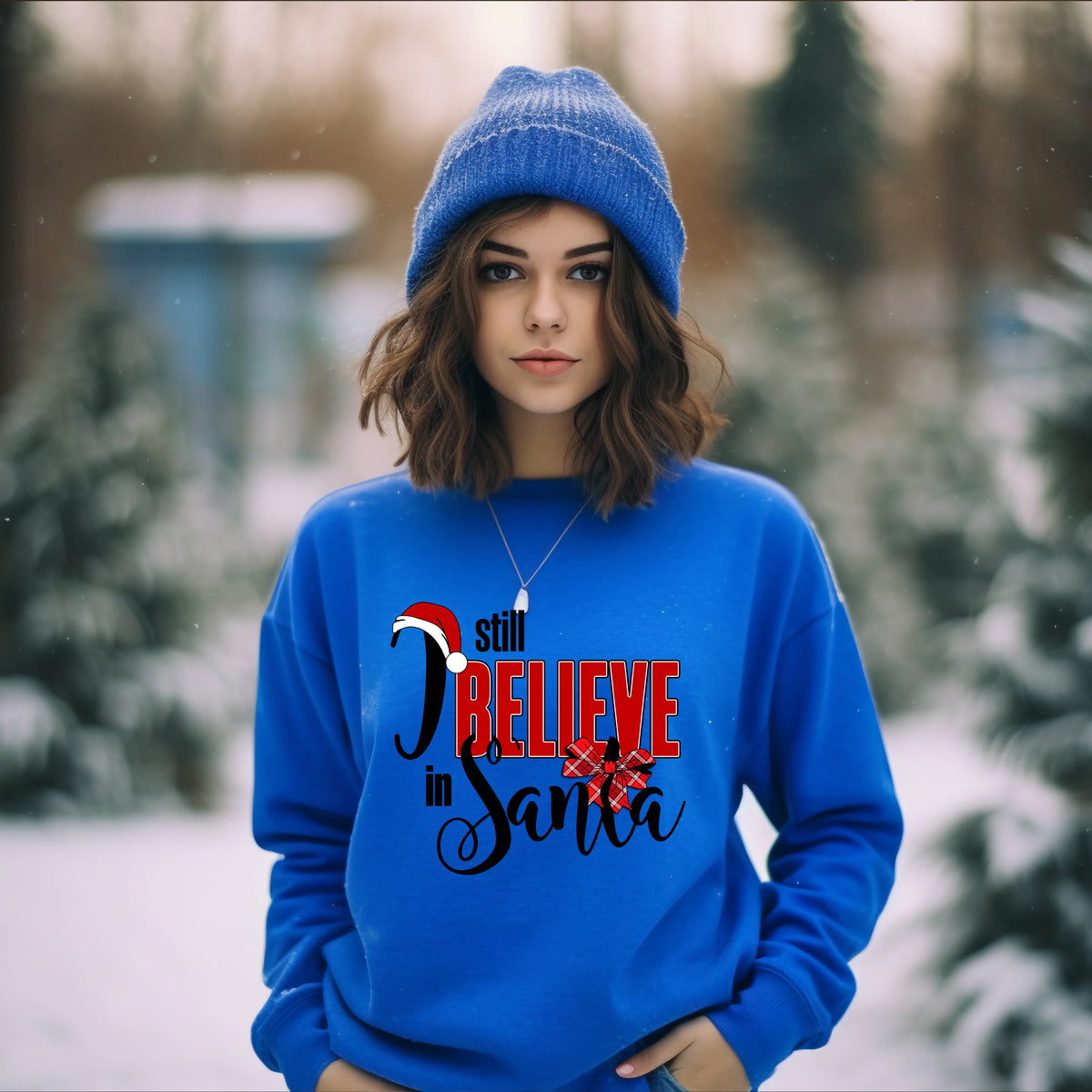 I Still Believe in Santa Sweatshirt,, Unisex