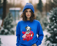 Love Dog Sweatshirt, Unisex