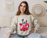 Love Dog Sweatshirt, Unisex