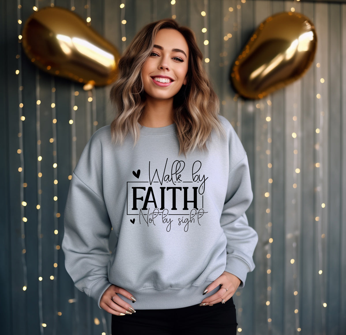 Walk by Faith Sweatshirt, Unisex