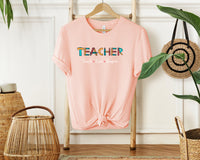 Teacher Teach Love Inspire T-Shirt, Unisex