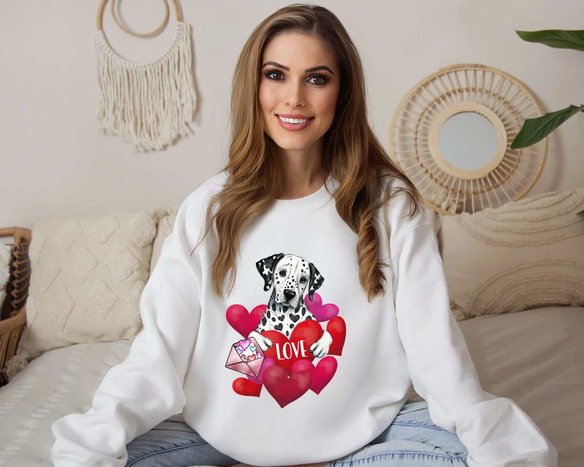 Love Dog Sweatshirt, Unisex