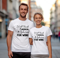 Nurse Trade for Wine T-Shirt, Unisex