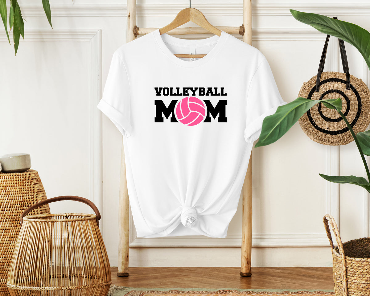 Volleyball Mom #1 T-Shirt, Unisex