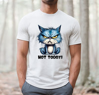 Not Today Cat, Unisex T-shirt