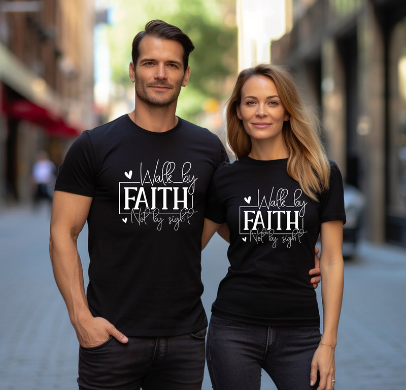 Walk by Faith  Unisex T-shirt