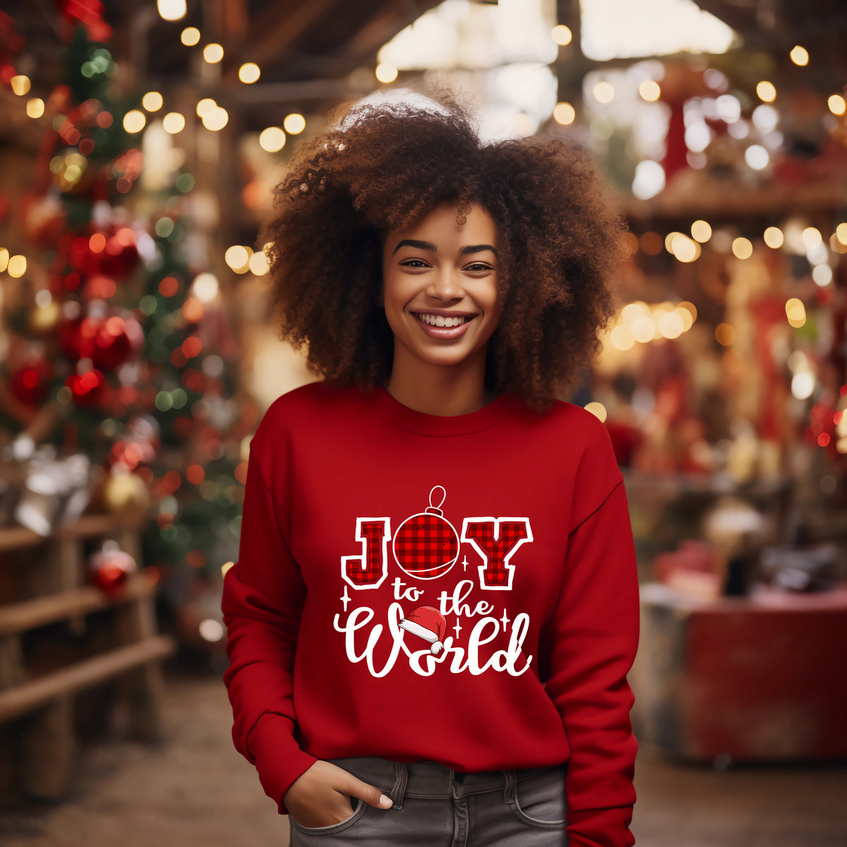 Joy to the World Sweatshirt, Unisex