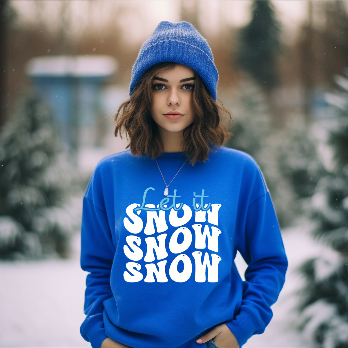 Let It Snow Sweatshirt,, Unisex