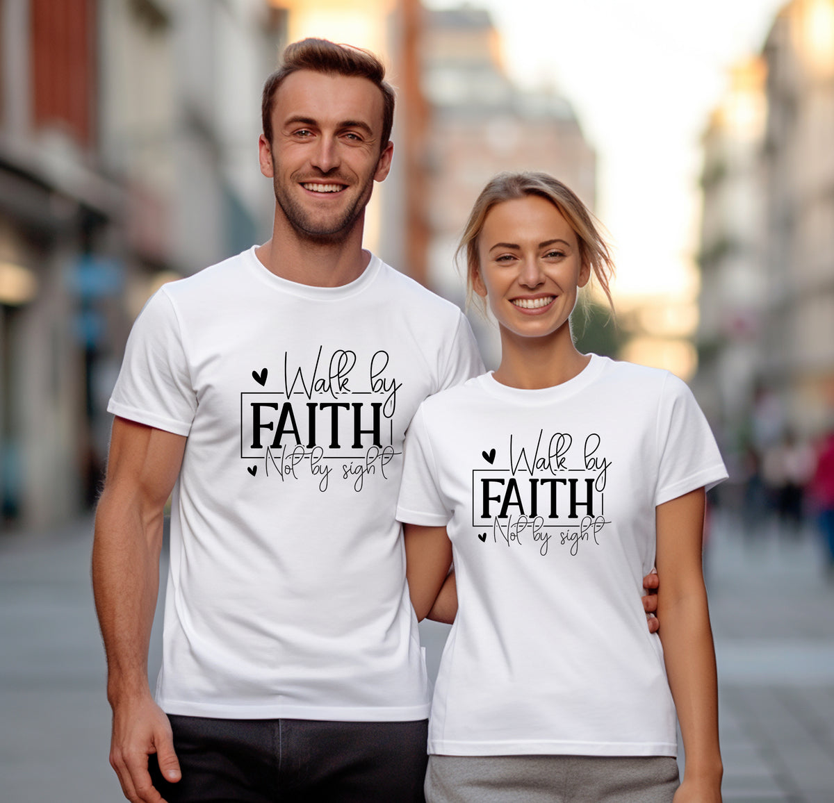 Walk by Faith  Unisex T-shirt